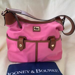 Dooney & Bourke rich pink shoulder bag